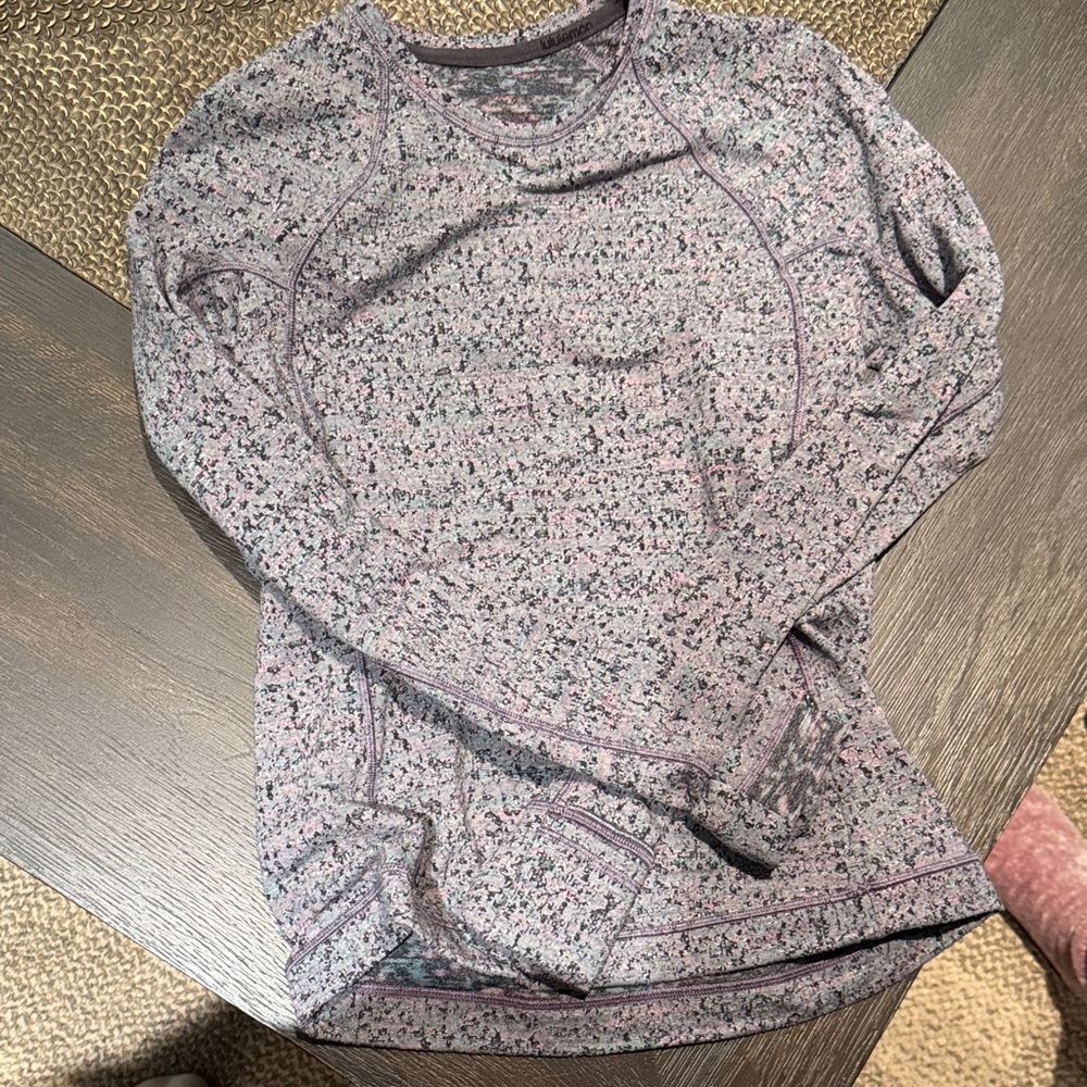 lululemon athletica Purple Long Sleeve Top